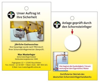 Prüfanhänger zur Gashausschau