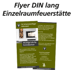 Flyer Einzelraumfeuerstätte Bundesimmissionsschutzverordnung
