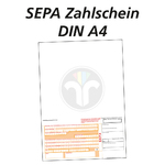 Schornsteinfeger Drucksachen SEPA Zahlscheine