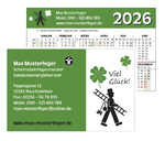 Drucksachen Schornsteinfeger Kalenderkarten 2026