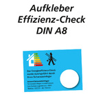 Aufkleber Effizienz-Check