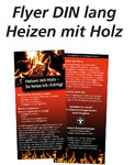 Heizen Flyer Holz